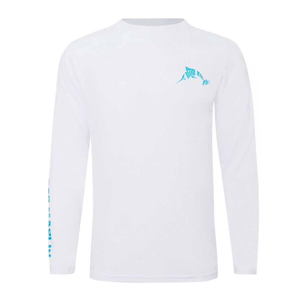Performance Shirt Ocean Marlin White